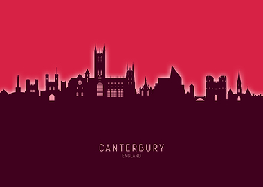Canterbury Skyline England
