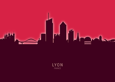 Lyon Skyline France
