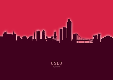 Oslo Skyline Norway