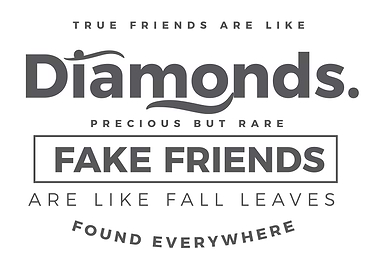 True friendship is like a
