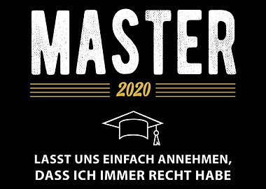 Master Geschenk 2020