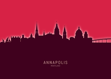 Annapolis Skyline Maryland