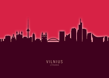 Vilnius Skyline Lithuania