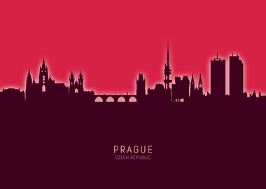 Prague Skyline