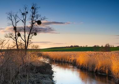 River Landscape Water Blue