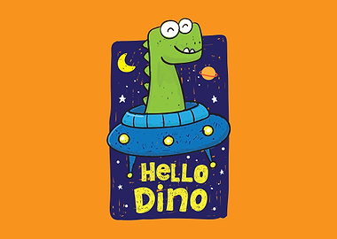 Cute Cartoon Dinosaurs