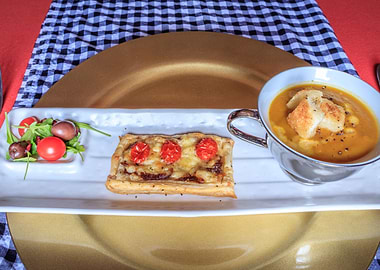 Formal dinner starter