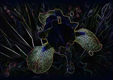 Glowing Iris