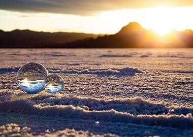 Glass Balls Sunlight