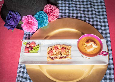 Formal dinner starter