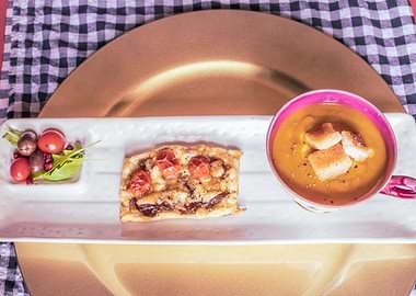 Formal dinner starter