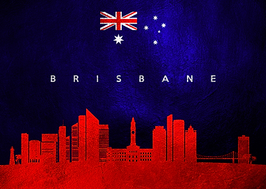 Brisbane Australia Skyline