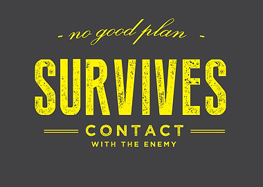 No good plan survives