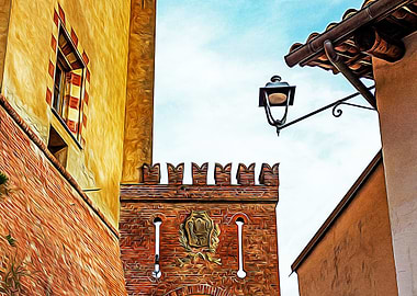 Medieval village of Barolo