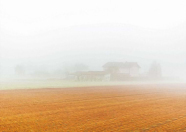 Thick fog in the Po valley