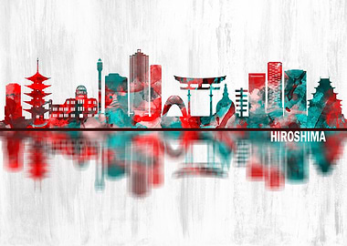 Hiroshima Japan Skyline
