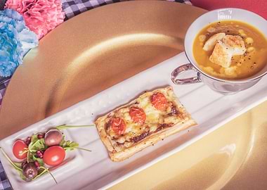 Formal dinner starter