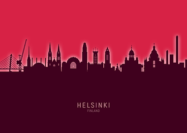 Helsinki Skyline Finland