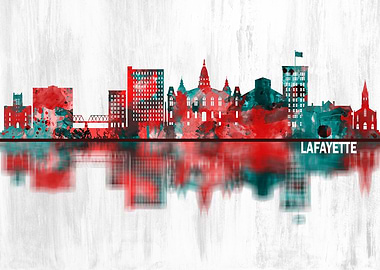 Lafayette Skyline