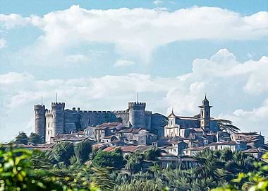 Medieval village of Bracci