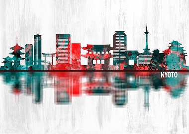 Kyoto Japan Skyline