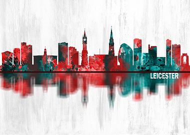 Leicester England Skyline