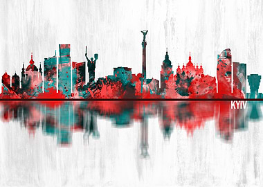 Kyiv Ukraine Skyline