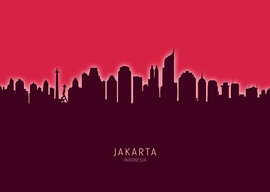 Jakarta Skyline Indonesia