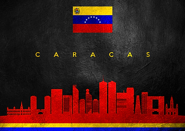 Caracas Venezuela Skyline