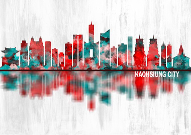 Kaohsiung City Skyline