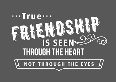True friendship