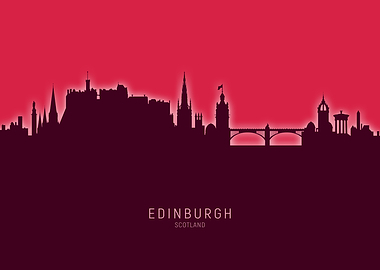 Edinburgh Skyline Scotland