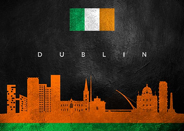 Dublin Ireland Skyline