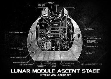 LUNAR MODULE ASCENT STAGE