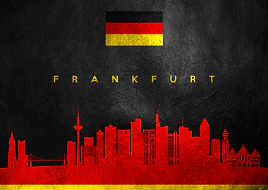 Frankfurt Germany Skyline