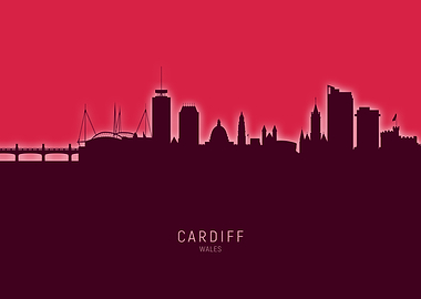 Cardiff Skyline Wales