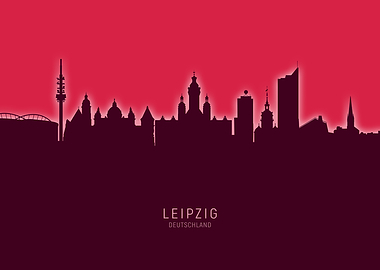 Leipzig Skyline