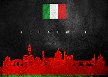 Florence Italy Skyline