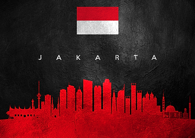 Jakarta Indonesia Skyline