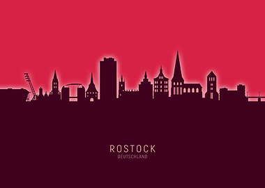 Rostock Skyline