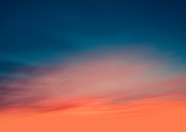 Red beautiful sunset