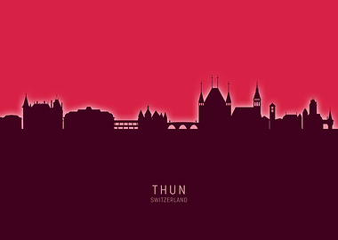 Thun Skyline Switzerland