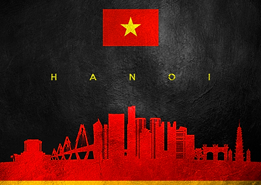 Hanoi Vietnam Skyline
