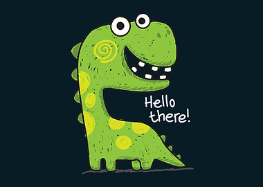 Cute Dinosaurs cartoon