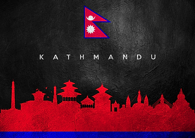 Kathmandu Nepal Skyline 2