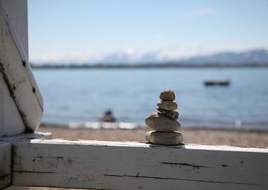 Steinturm am Bodensee Foto