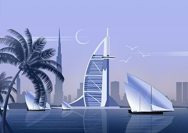 Dubai City Arab Emirates