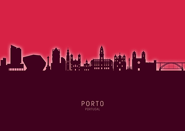 Porto Skyline Portugal