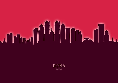 Doha Skyline Qatar