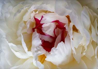Peony petals